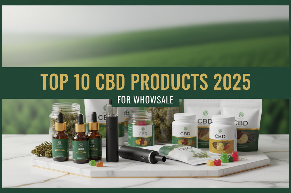 Top 10 CBD Products for Wholesale in 2025 - Best Sellers Guide
