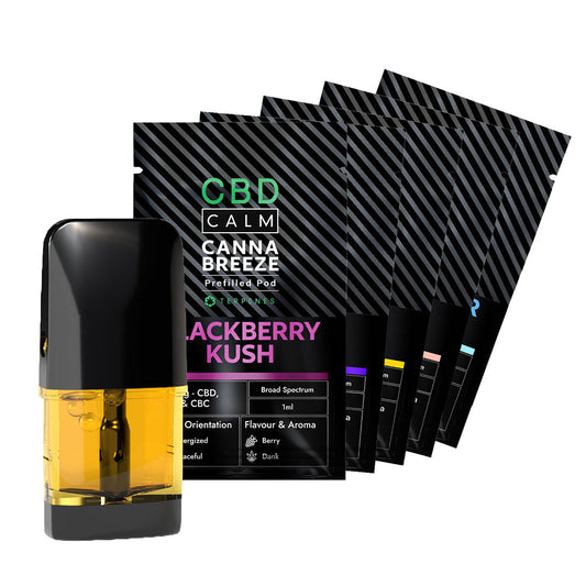 CBD Calm Cannabreeze 900mg CBD Vape Pod