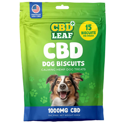 CBD Leaf CBD Dog Treats 1000mg