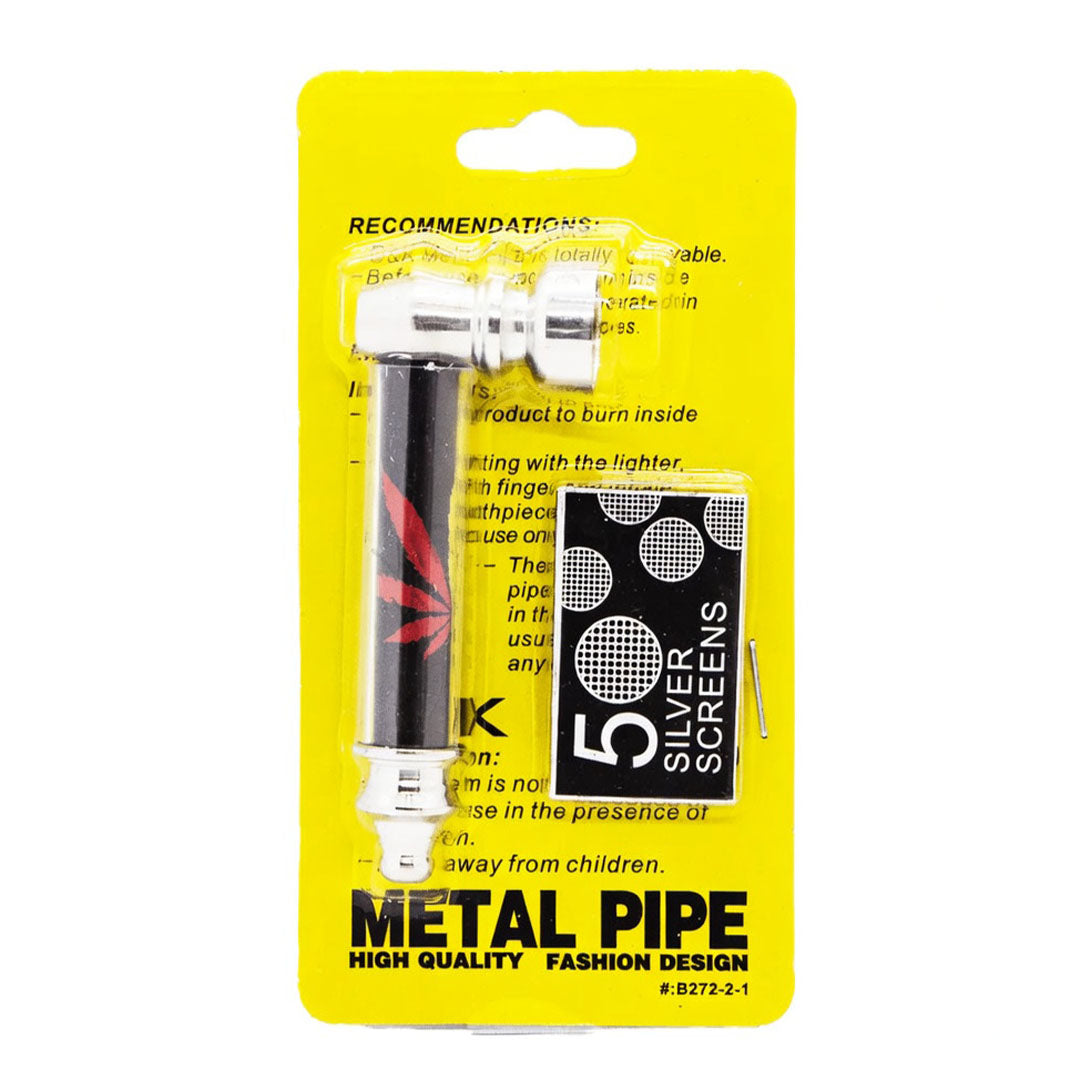D&K Metal Pipes – Box of 12 Assorted Designs + 5 Screens D&K