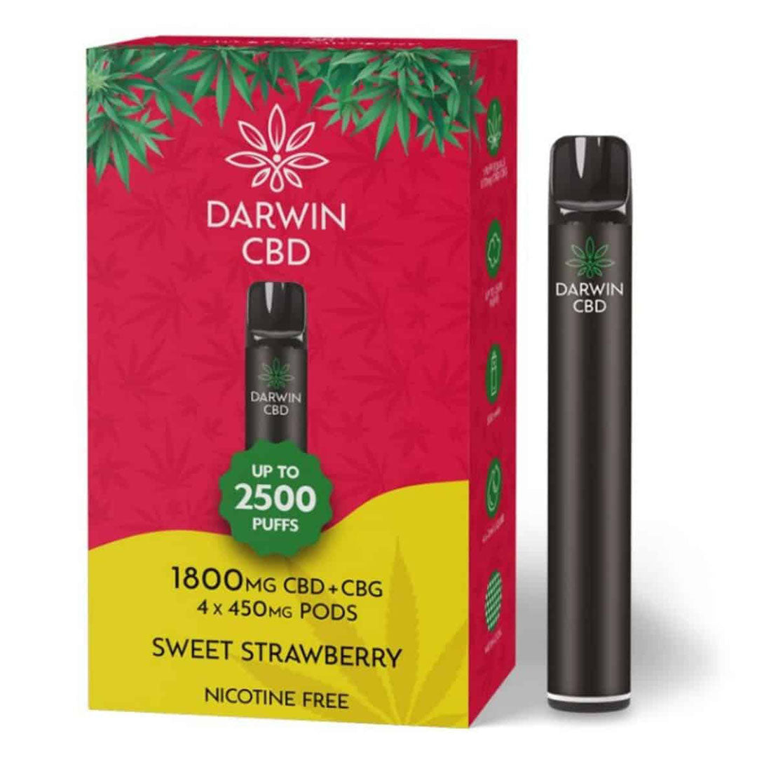 Darwin CBD Prefilled Pod System Starter Kit The Big One 1800mg