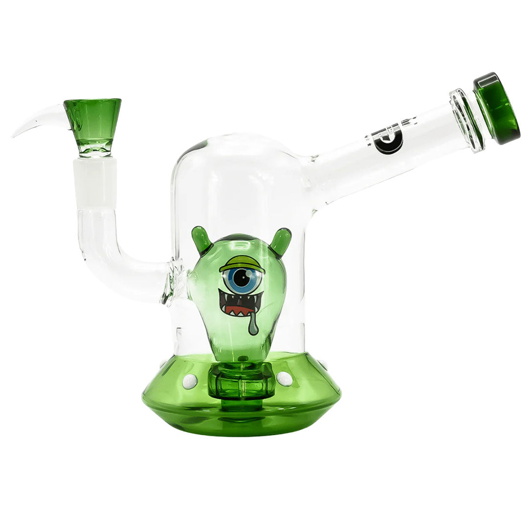Grace Glass Spaceship Alien Bong – Green (18cm) Grace Glass