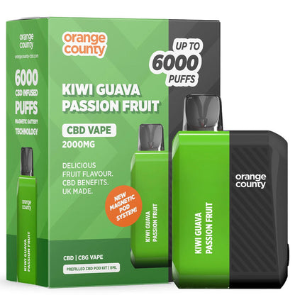 Orange County Prefilled CBD Pod Kit 2000mg 8ml