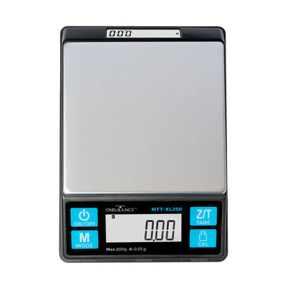 On Balance MTT XL200 BK MINI TABLE TOP XL SCALE 0.01G x 200G On Balance