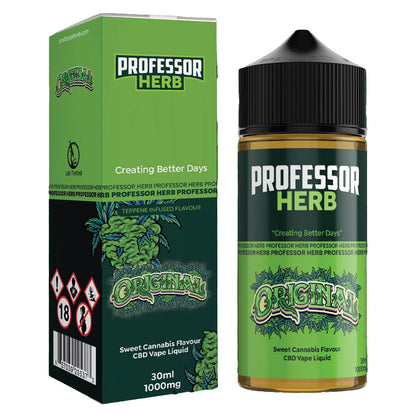 Professor Herb CBD Vape Liquid 1000mg/30ml