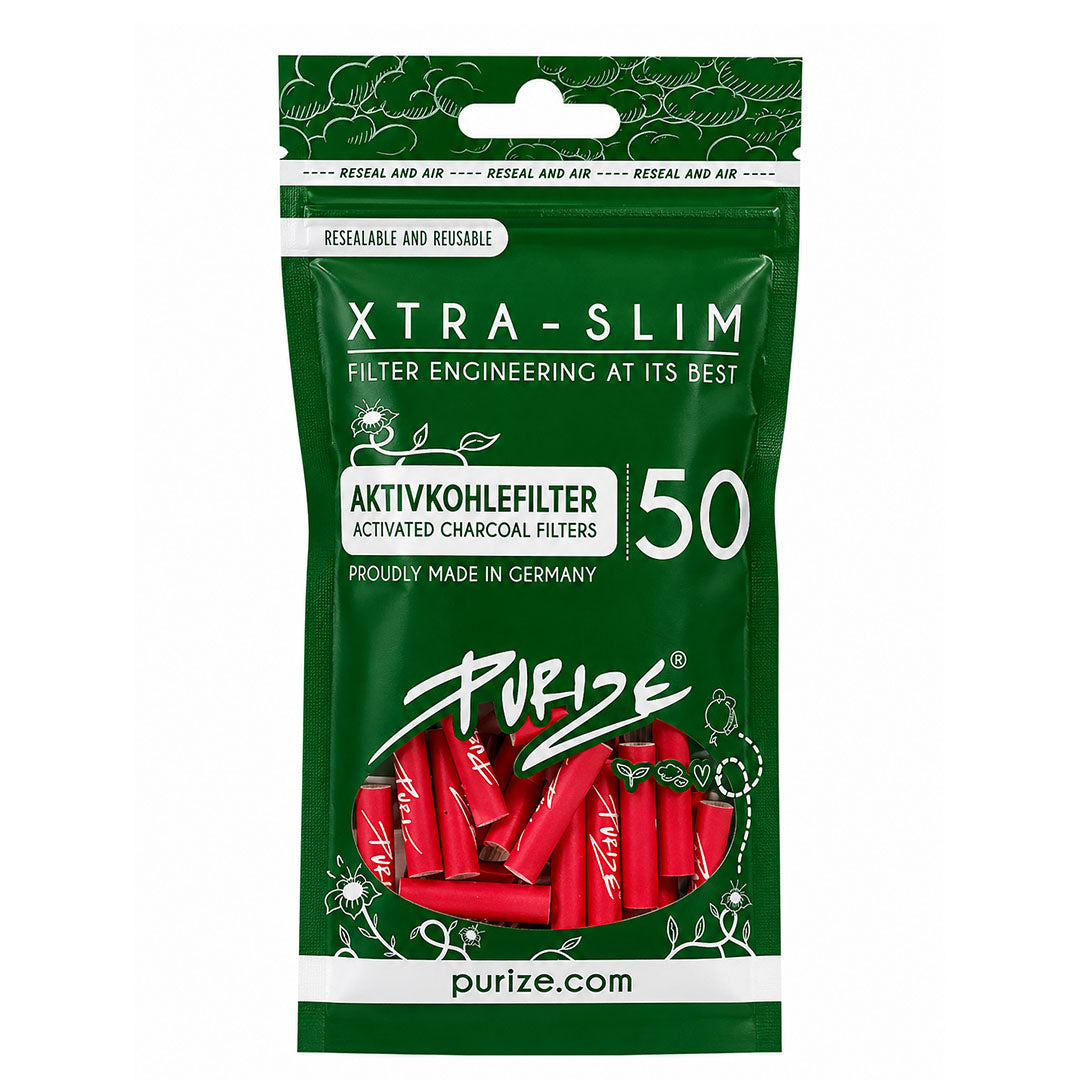 50 PURIZE XTRA Slim Size | Assorted Colours - 6mm PURIZE Pink