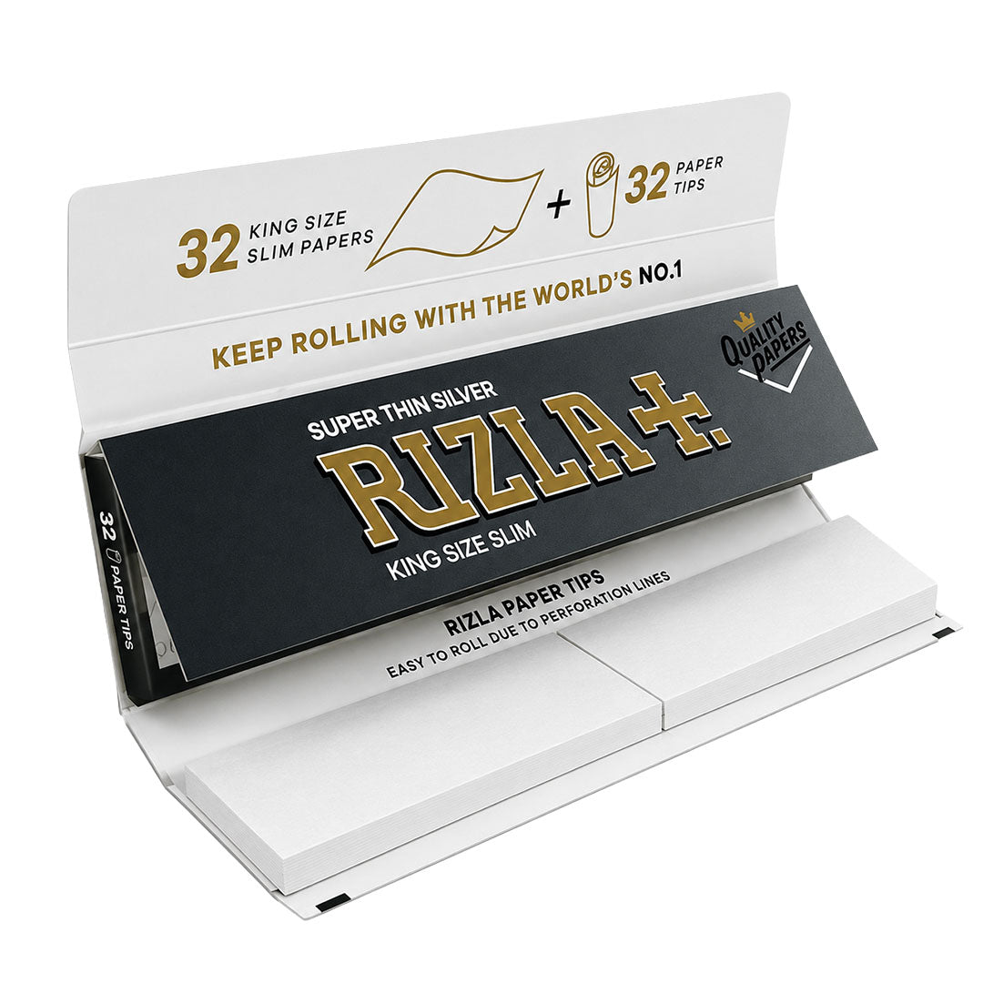 RIZLA Silver King Size Combi (Connoisseur) Rizla