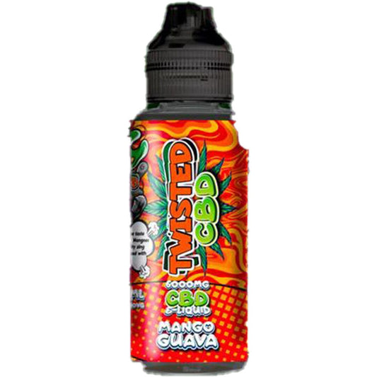 Twisted CBD Mango Guava 6000mg E-Liquid  Twisted CBD   